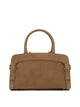 Santoni Brown Leather Handbag