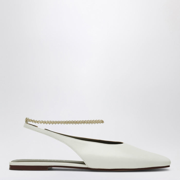 Maria Luca Ivory Augusta Slingback