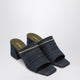 Maria Luca  Messalina Blue Denim Sandals