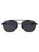 Dita Eyewear Matte Black Metal Sunglasses
