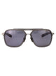 Dita Eyewear Grey Metal/Acetate Sunglasses