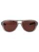 Dita Eyewear Stone Grey - Brushed Antique Silver Metal Sunglasses