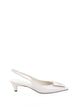 Roberto Festa Roberto Festa Pointed Slingback Pump In Brushed Stone