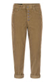 Dondup Koons - Multi-Striped Velvet Trousers With Jewelled Buttons