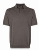Devore Brown Polo Collar T-Shirts Polos