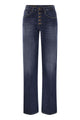 Dondup Jacklyn - Wide-Leg Stretch Denim Jeans