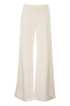 Dondup Wide Leg Trousers In Viscose Blend