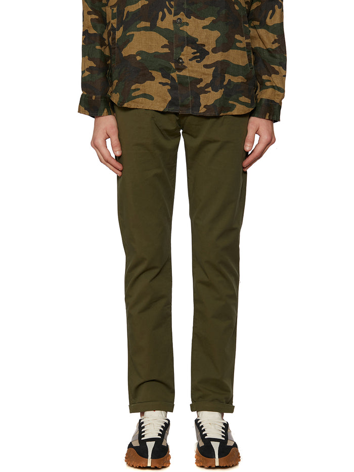 Daniele Alessandrini Cotton Chino Pants