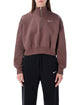 Nike Nike Phoenix Fleece 1/4 Zip Crop Sweatshirt