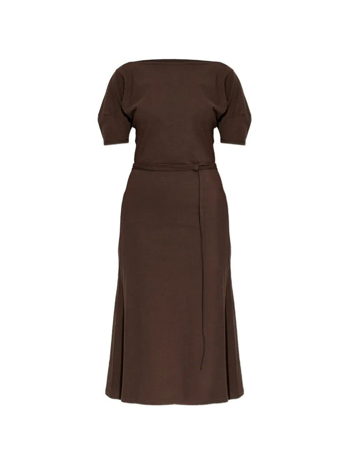 Lemaire Cotton And Linen Midi Dress
