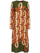 La Double J Long Sleeve Midi Swing Dress