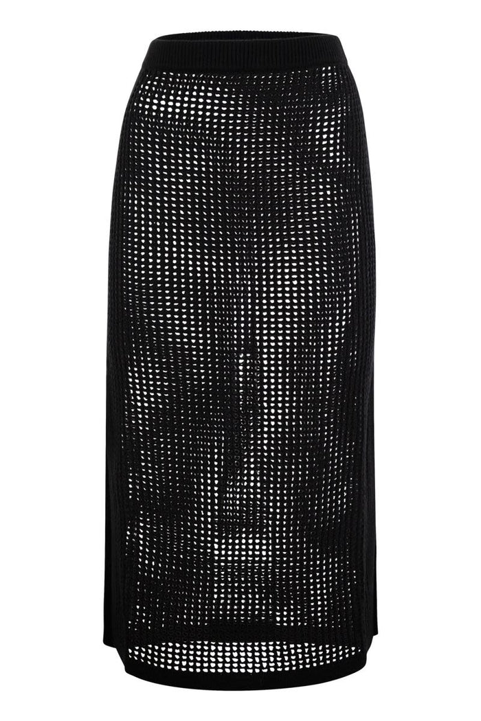 Mc2 Saint Barth Darline - Crochet Midi Skirt