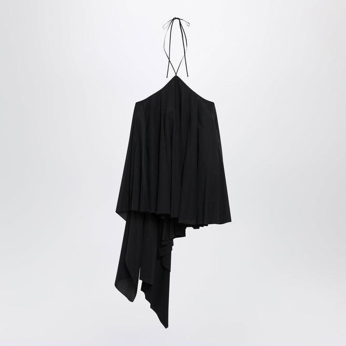 Jacquemus Triangle Mini Dress In Black