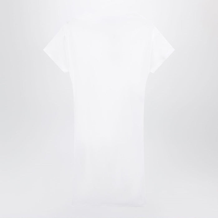 Jacquemus Mistral Draped-Back Mini Dress