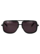 Dita Eyewear Gry - Blk Acetate + Metal Sunglasses