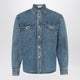 Jw Anderson Midblue Oversized Denim Shirt