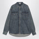 Jw Anderson Mid-Blue Oversized Denim Shirt