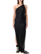 Rick Owens Taco One Shoulder Long Dress