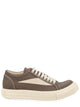 Drkshdw Grey Cotton Calf Leather Sneaker