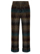 Missoni Snake-Pattern Viscose Lamé Flared Trousers