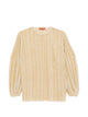 Missoni Striped Keyhole Long-Sleeves