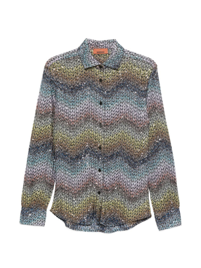 Missoni Zig Zag Print Shirt