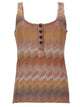 Missoni Top Con Motivo Snake