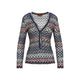 Missoni Multidark Version V Neck Sweater