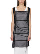 A_me Long Mesh Sweater