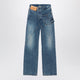 Jw Anderson Mid-Blue Twisted-Denim Jeans