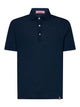 Drumohr Blue Cotton Polo