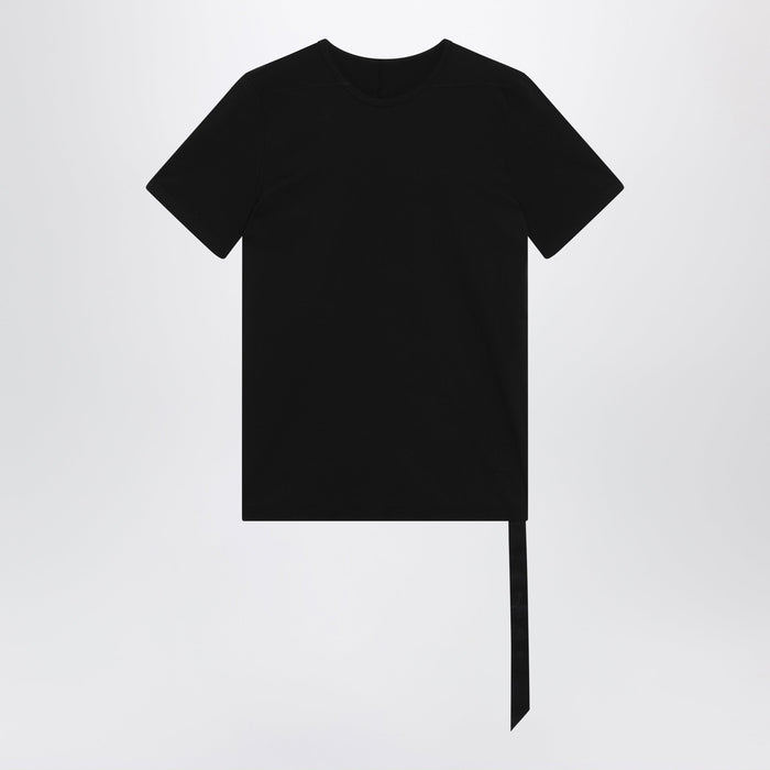 Drkshdw Level T Black Cotton Jersey Tshirt By