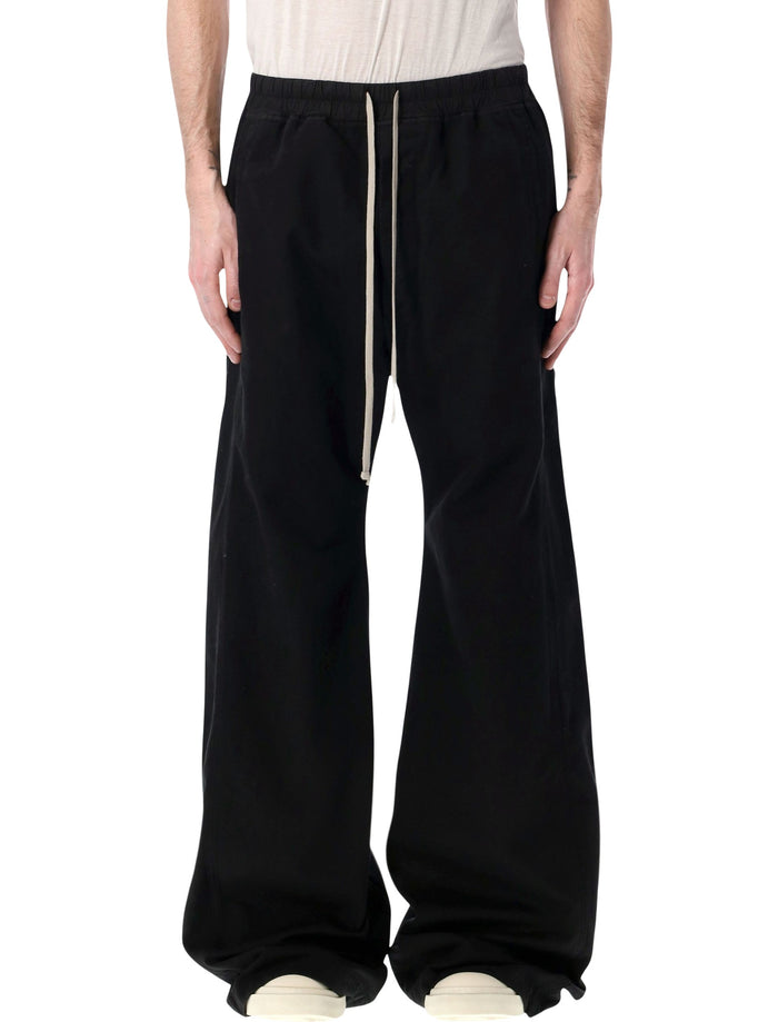 Drkshdw Black Cotton-Blend Trousers