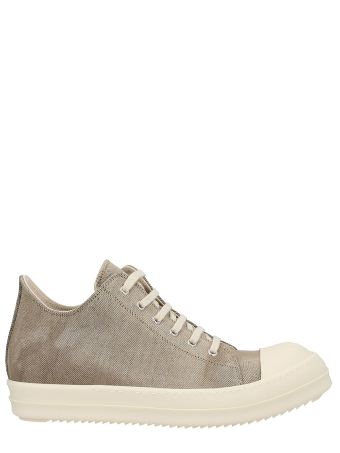 Drkshdw Grey Cotton Sneakers