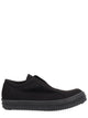 Drkshdw Black Cotton Calf Leather Sneaker