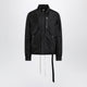 Drkshdw Padded Jacket With Hidden Front Zip In Black Nylon
