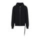 Drkshdw Black Cotton Gipm Hoodie