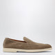 Doucal's Beige Suede Loafers