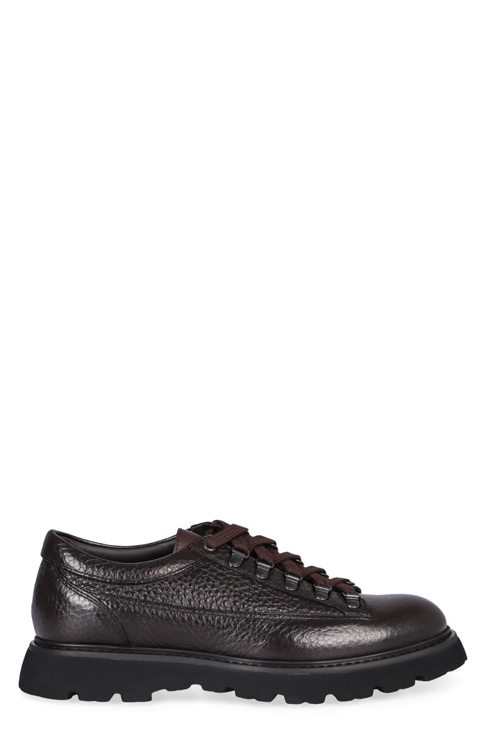 Doucal's Leather Lace-Up Shoes