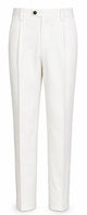 Devore Beige Cotton Pressed Crease Trousers