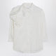 Douuod Striped Shirt Lime/White In Cotton