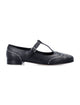 Church's Opal Black Flat Shoe With Silver Studs