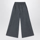 Douuod Gray Wool-Blend Trousers