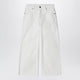 Douuod Ivory White Denim Trousers
