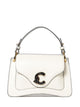 Coccinelle Light Grey Logo Detail Magnetic Bag