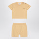 Teddy & Minou Yellow Outfit In Cotton
