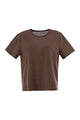 Majestic Linen Crew-Neck T-Shirt