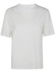 Majestic Short Sleeves Round Neck Sweater