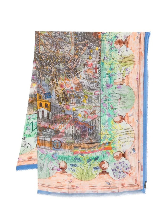 Faliero Sarti Stole In Collaboration With Paolo Fiumi | Milano