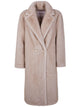 Valentini 1972 "Eco Mink" Midi Single Breasted Faux Fur